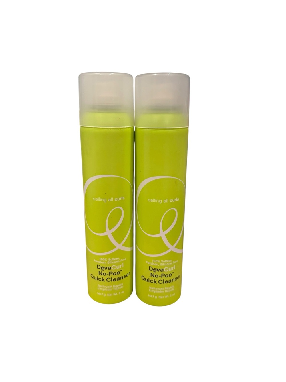 DevaCurl No-Poo Quick Cleanser - Lime Green Duo